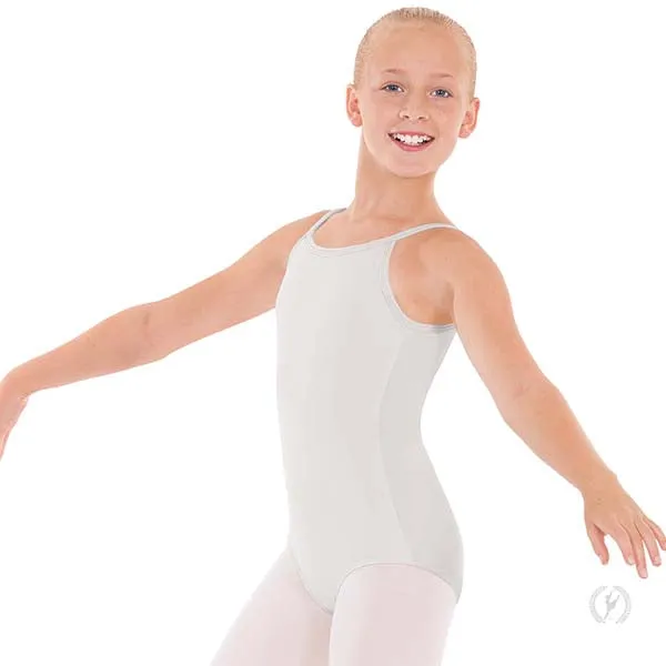 Girls Cotton Ajustable Camisole Leotard (Variety of Colors)