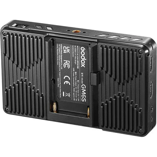 Godox Gm6S 5.5 Inch Ultra Bright 4K Hdmi Monitor