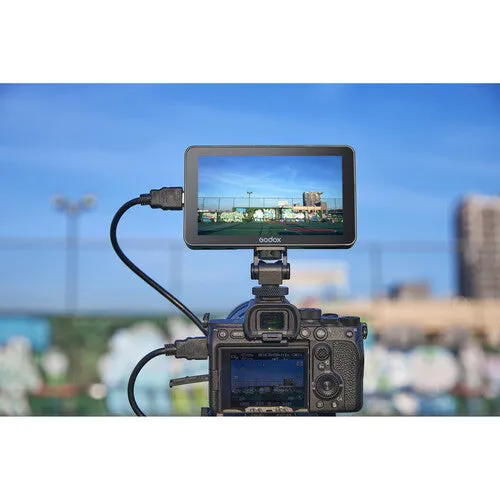 Godox Gm6S 5.5 Inch Ultra Bright 4K Hdmi Monitor