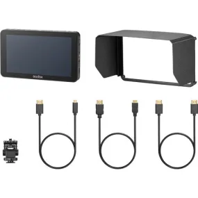 Godox Gm6S 5.5 Inch Ultra Bright 4K Hdmi Monitor