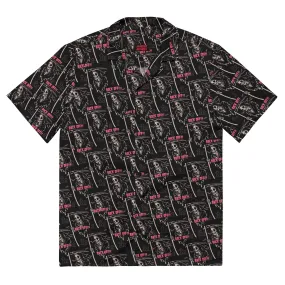 Grim Reaper Back Off Button-up