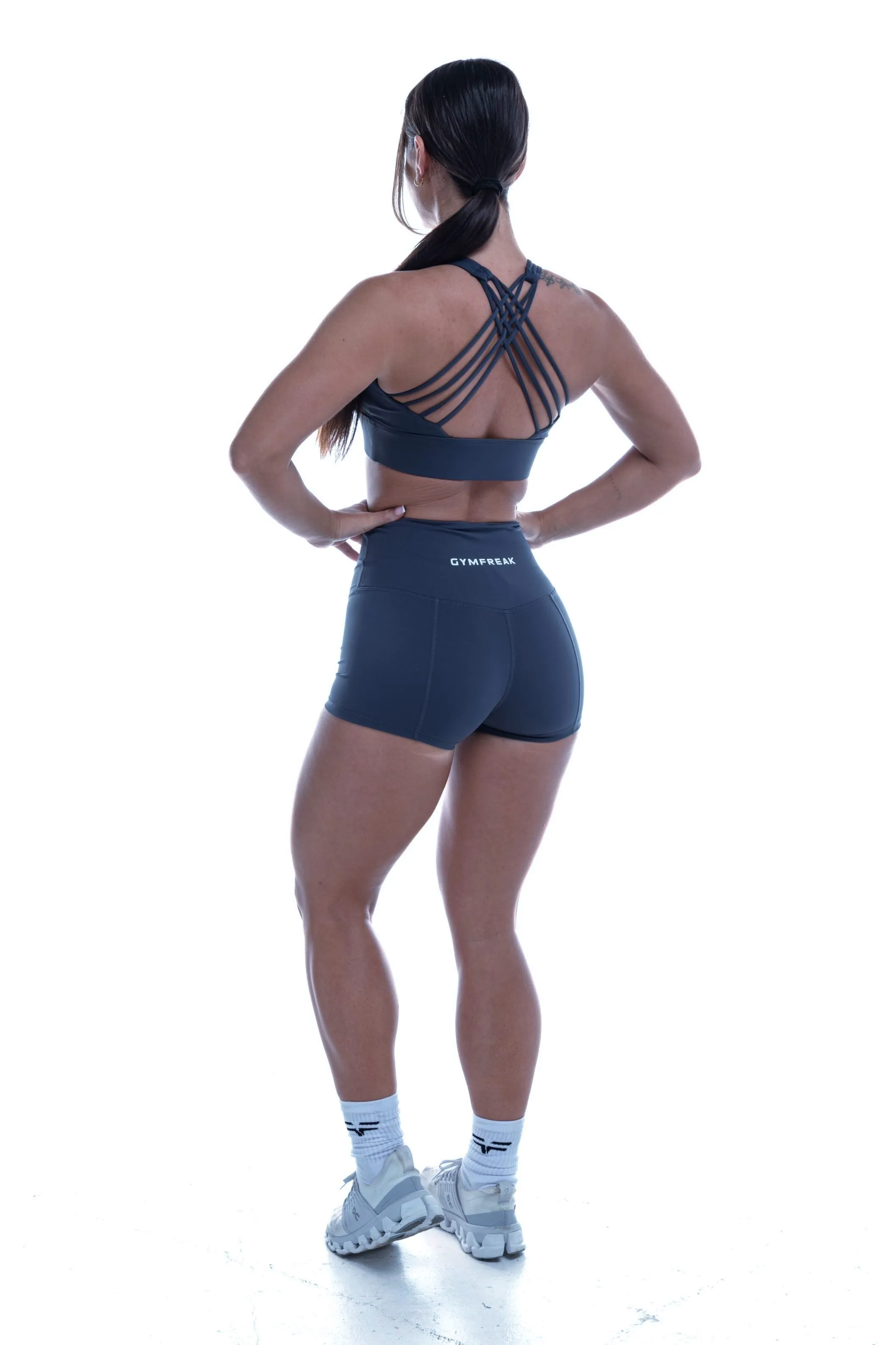 GymFreak Women's Vision Bra - Blue