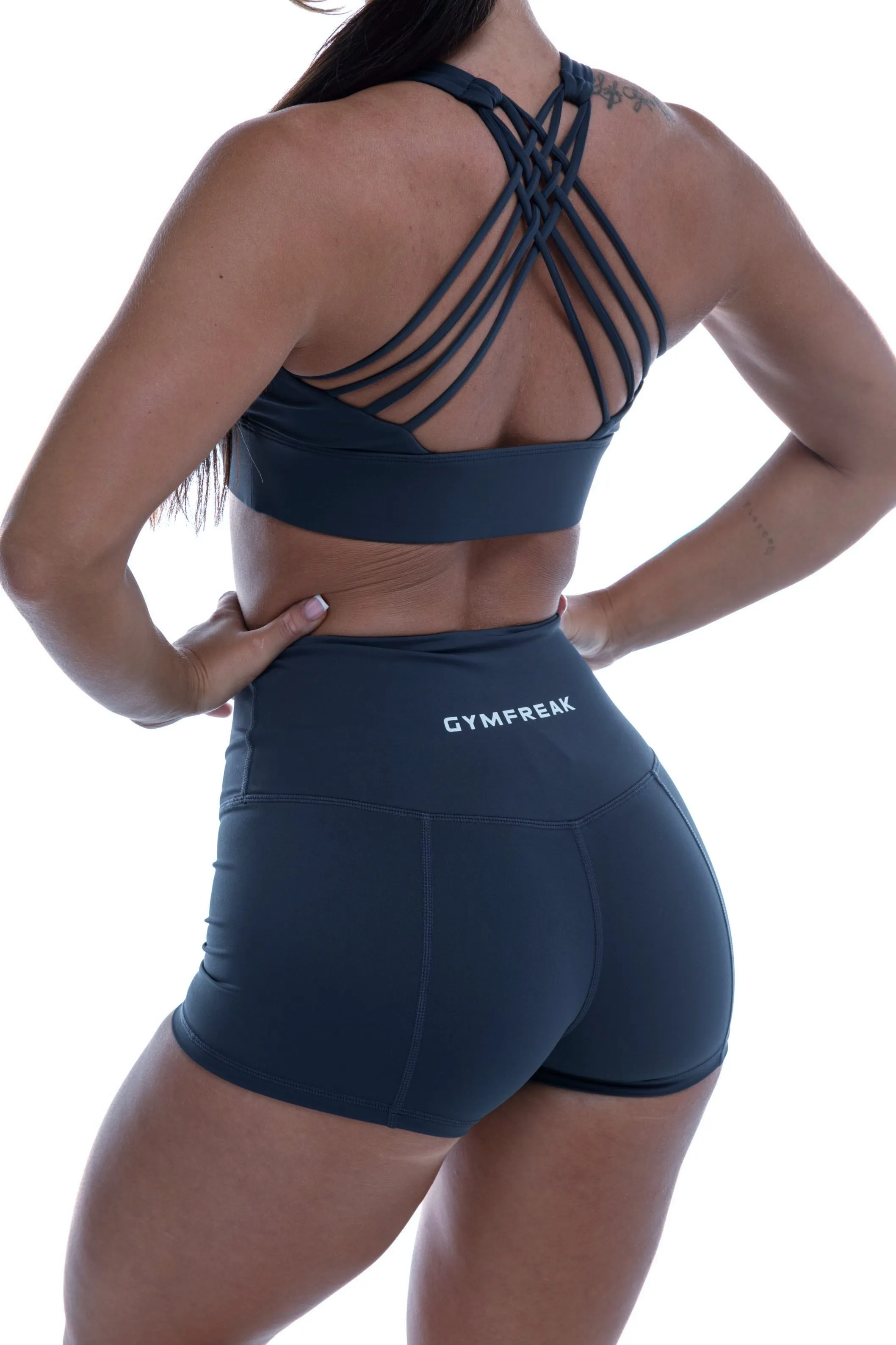 GymFreak Women's Vision Bra - Blue