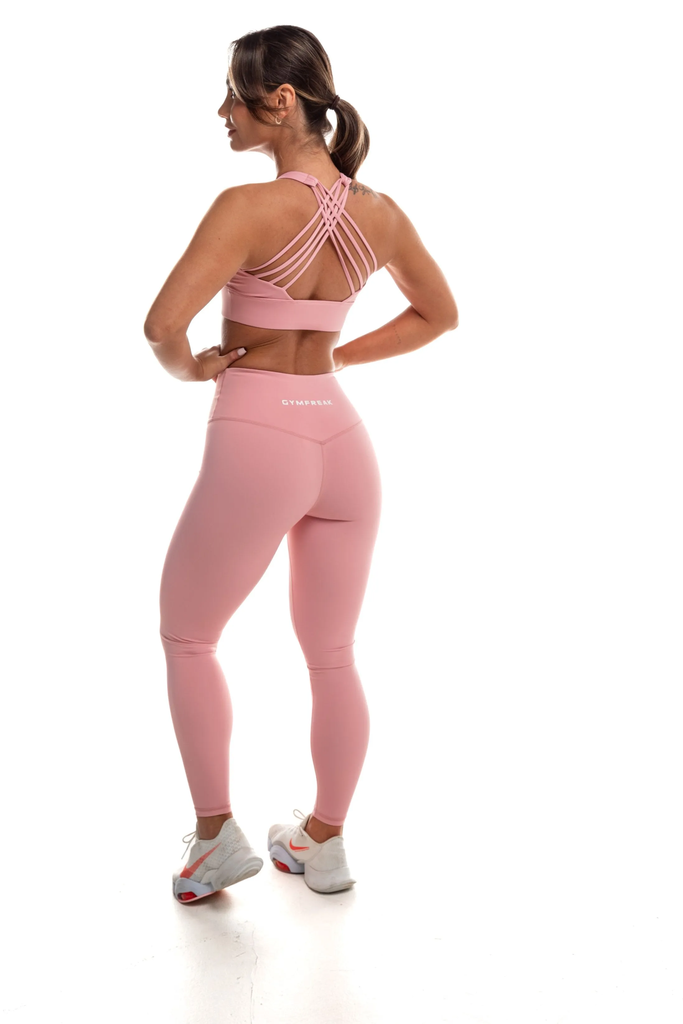 GymFreak Women's Vision Bra - Pink
