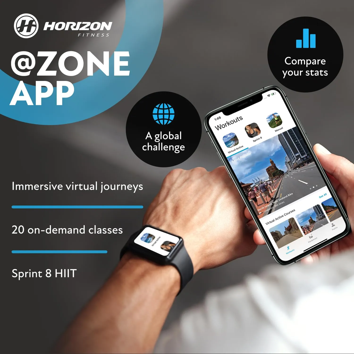 Horizon 7.0IC Indoor Cycle