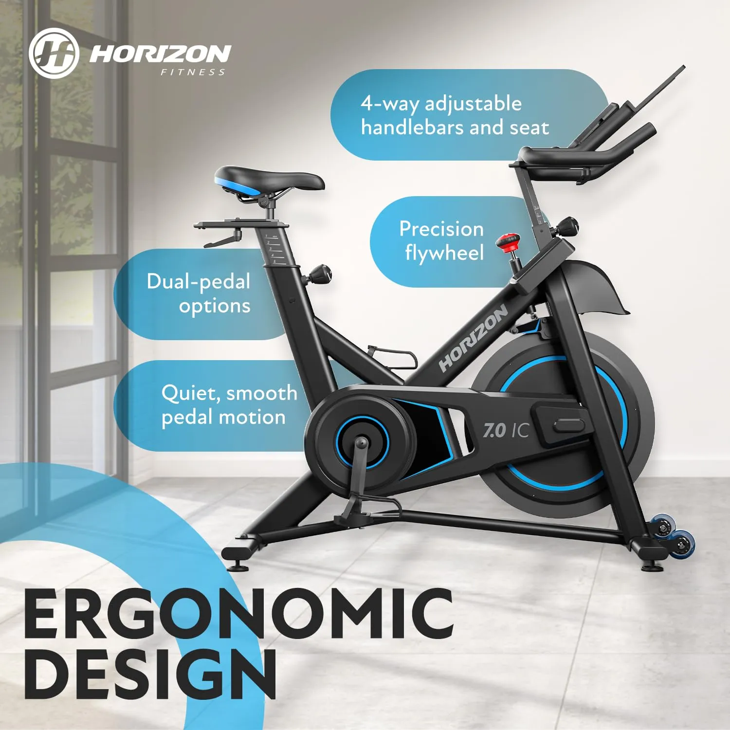 Horizon 7.0IC Indoor Cycle