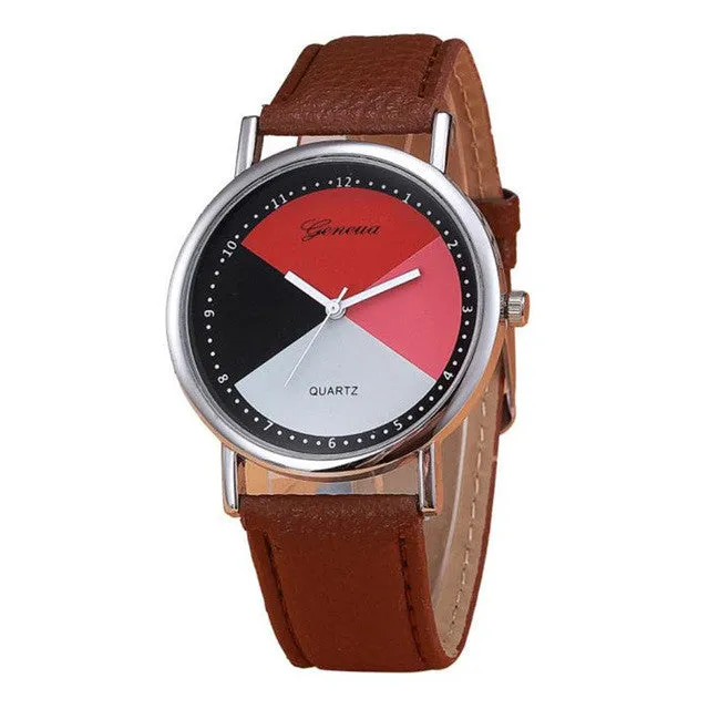 Irisshine i0651 brand luxury Unisex watch Couple gift New Mens Womens Retro Design Leather Band Analog Alloy Quartz Wrist Watch