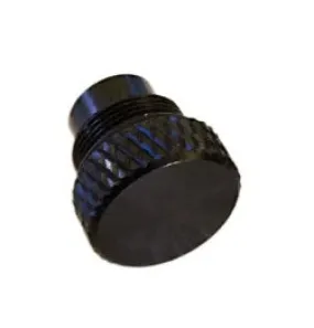 Kartmaster AIM/Mychron Port Seal Cap - Black