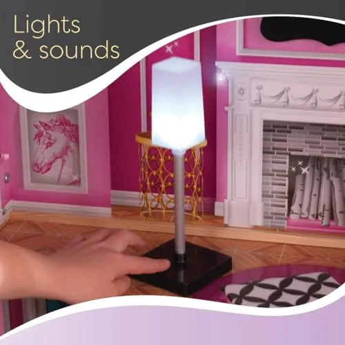 KidKraft Wooden Dollhouse Shimmer Mansion for 12" Dolls