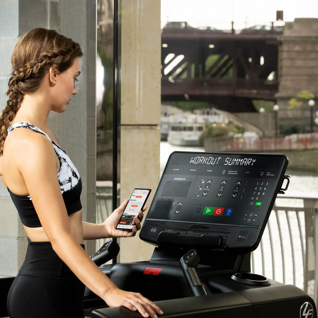 LifeFitness Club Series  Treadmill