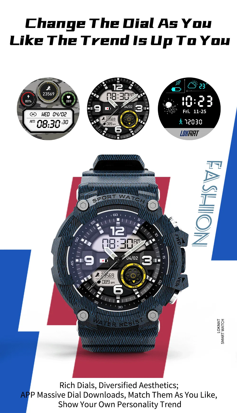 Lokmat ATTACK 2  Smartwatch