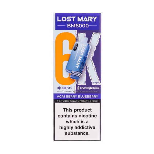Lost Mary BM6000 Disposable Vape