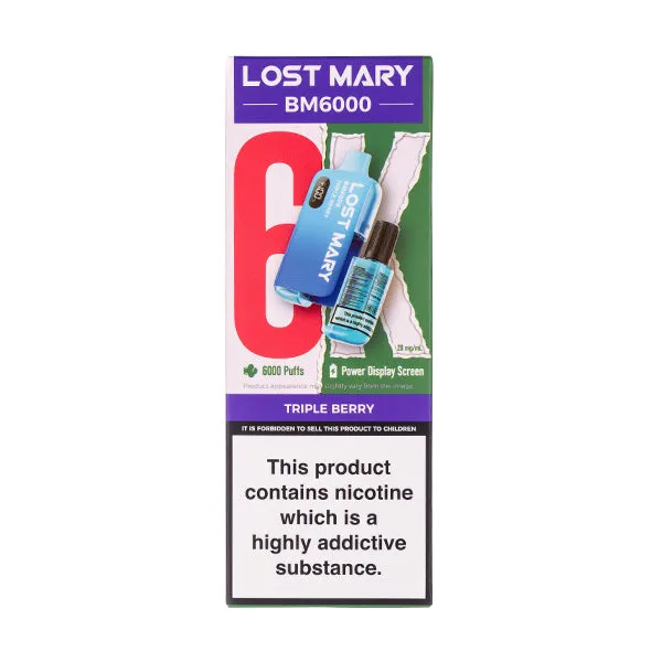 Lost Mary BM6000 Disposable Vape