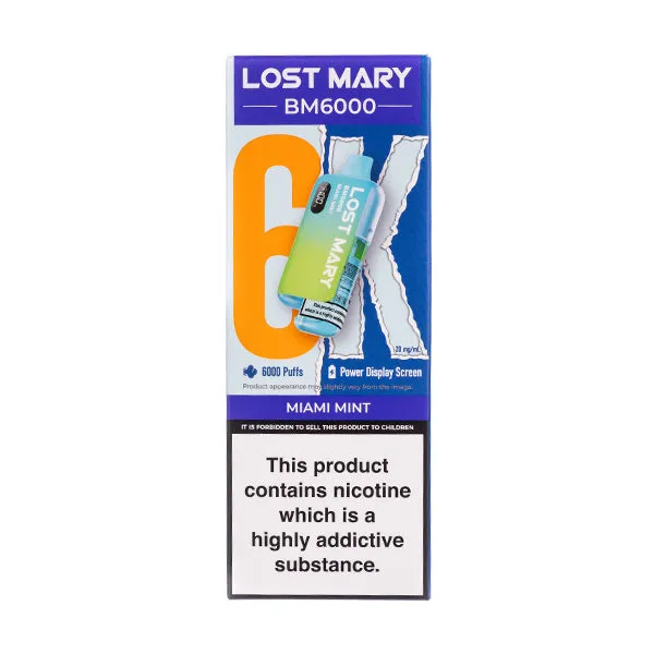 Lost Mary BM6000 Disposable Vape
