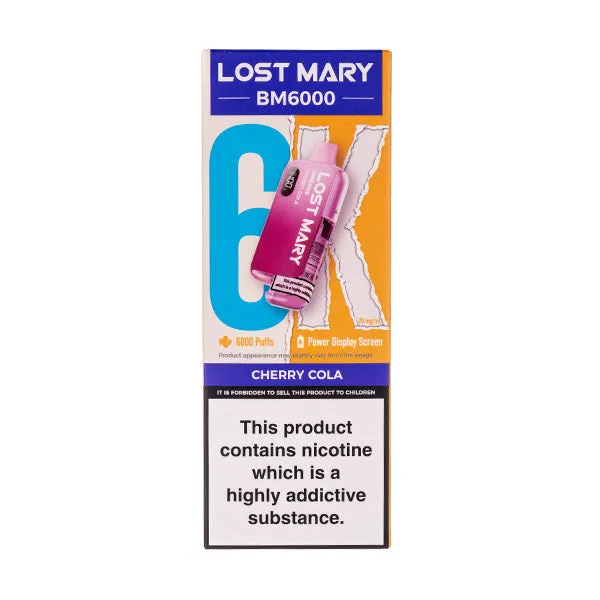 Lost Mary BM6000 Disposable Vape