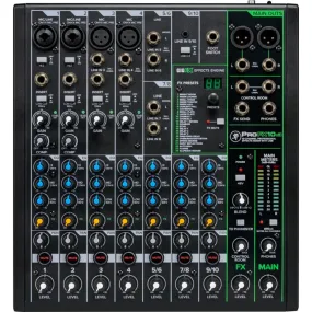 Mackie Pro FX10 v3 Professional Effects Mixer with USB  PROFX10V3