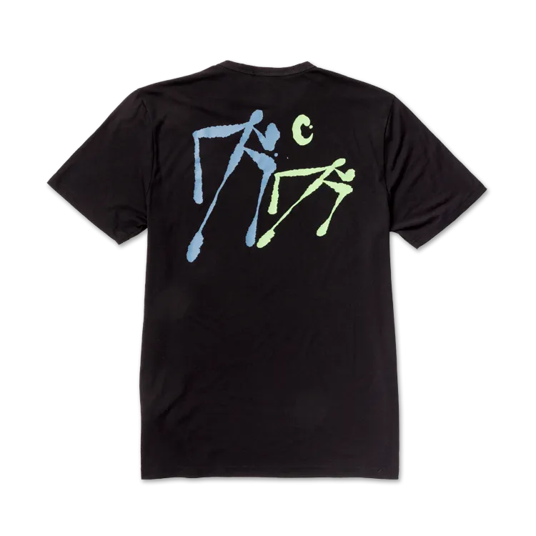 Mathis Short Sleeve Active Tee - Black