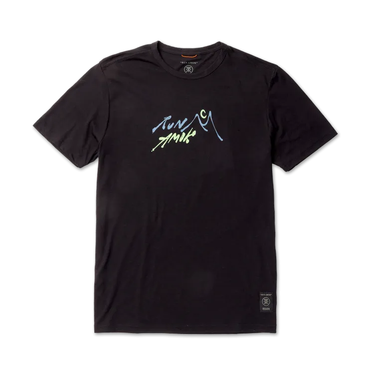 Mathis Short Sleeve Active Tee - Black