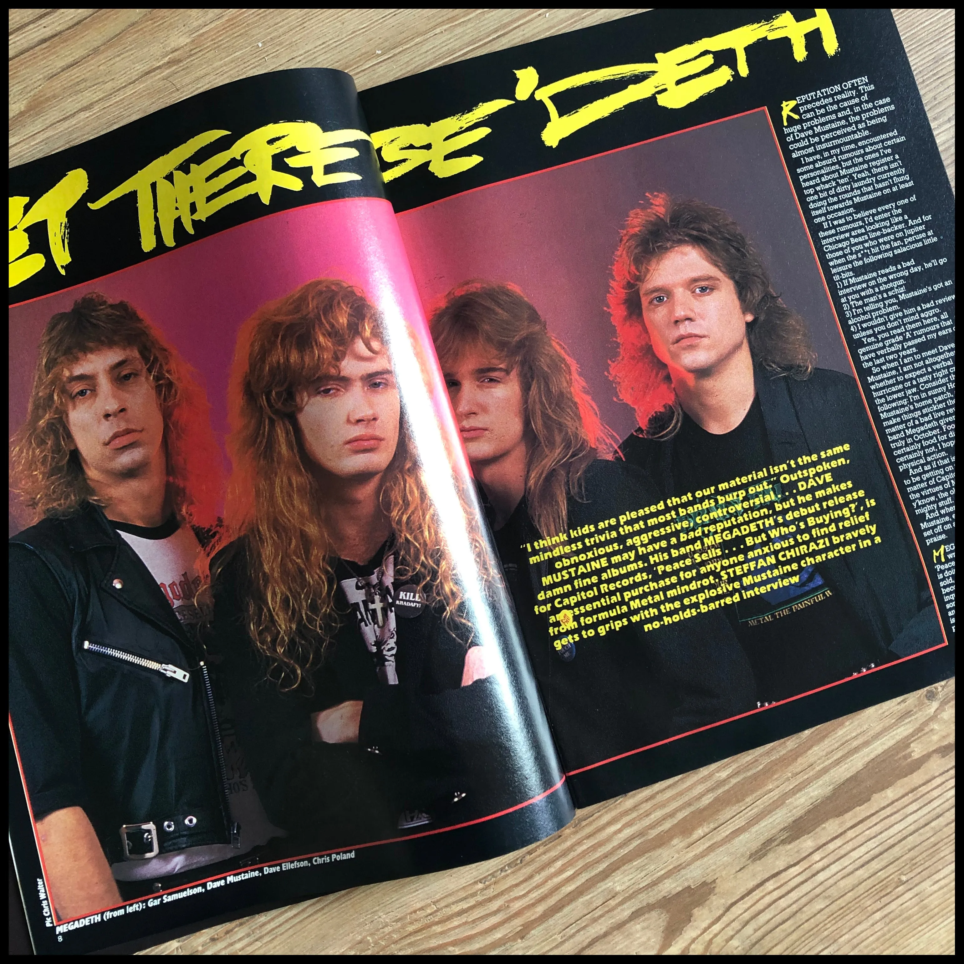 MEGA METAL - 1980s mag focussing on thrash & death metal (multiple issues, new stock!)