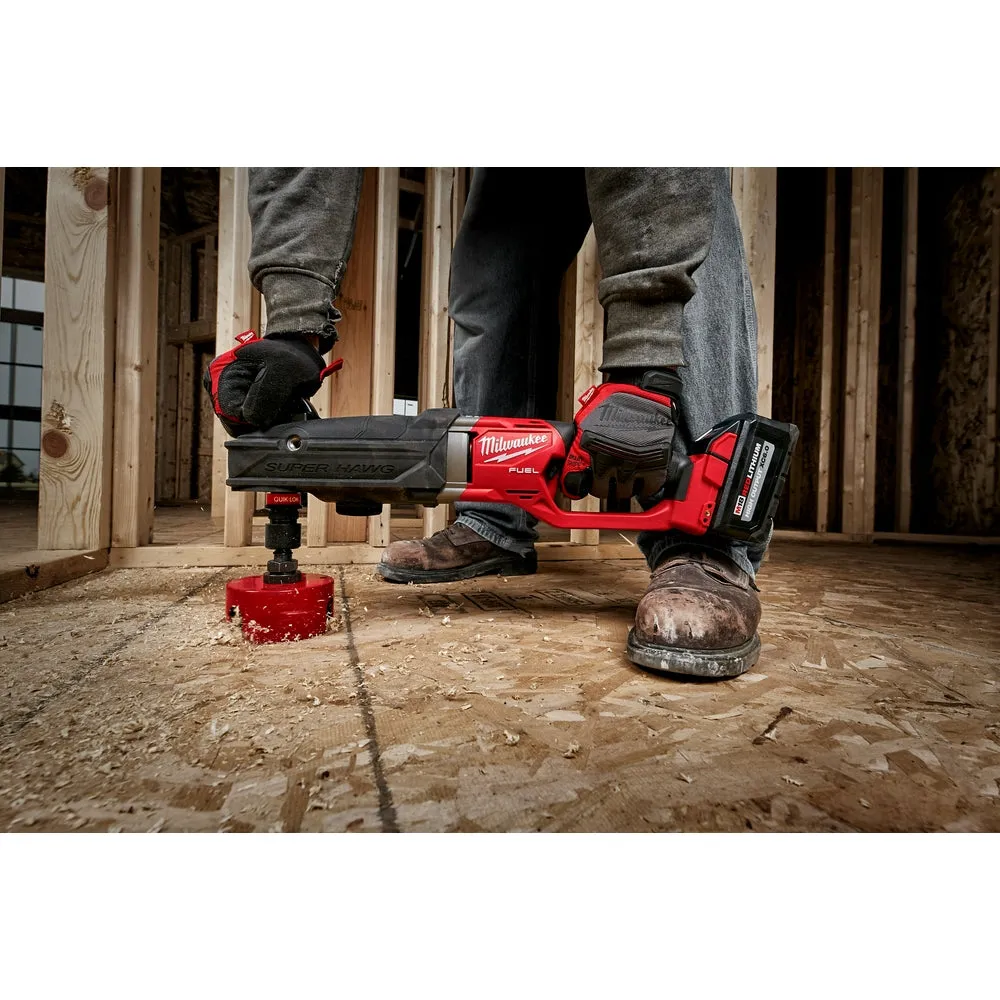 Milwaukee 2811-20 M18 FUEL 18V Super Hawg Right Angle Drill Quik-Lok - Bare Tool