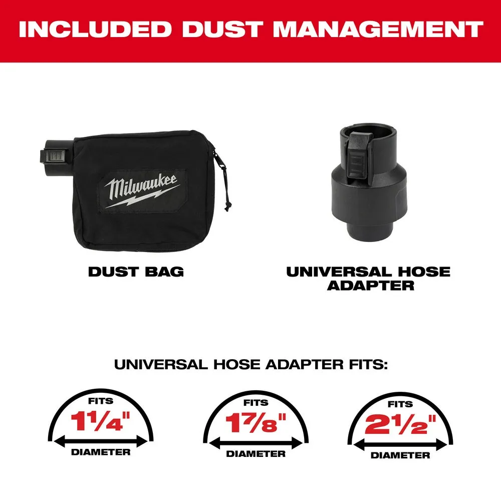 Milwaukee 2832-20 M18 FUEL 18V 3" x 18" Cordless Li-Ion Belt Sander - Bare Tool