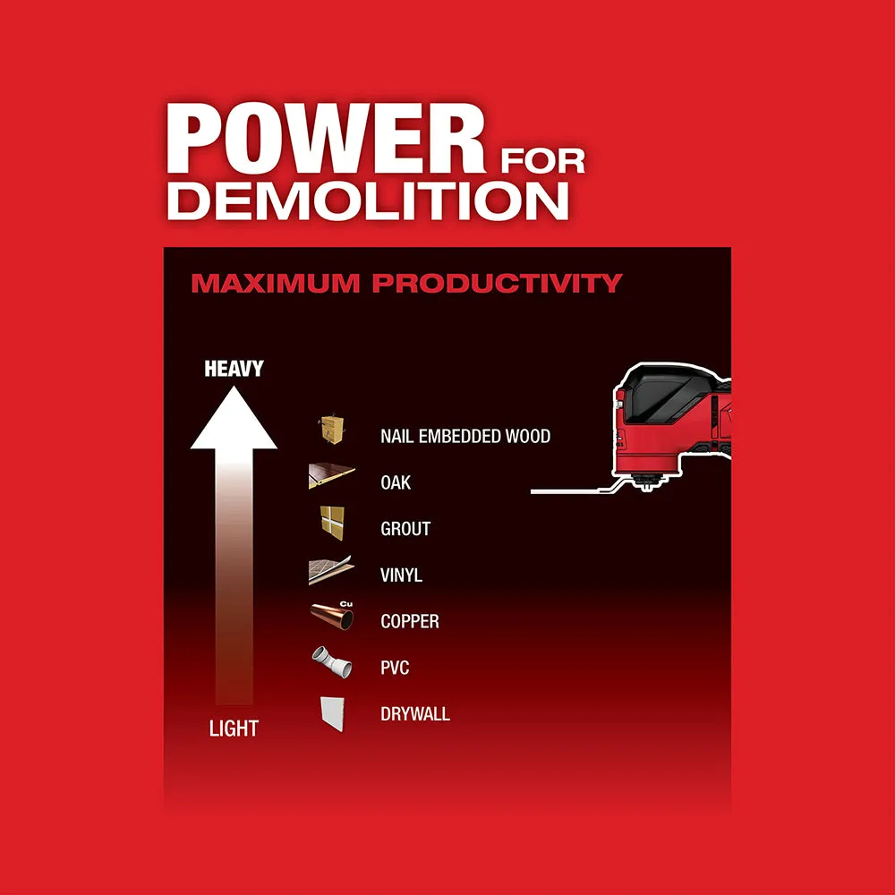 Milwaukee 2836-80 M18 FUEL 18V Oscillating Multi-Tool - Recon - Bare Tool