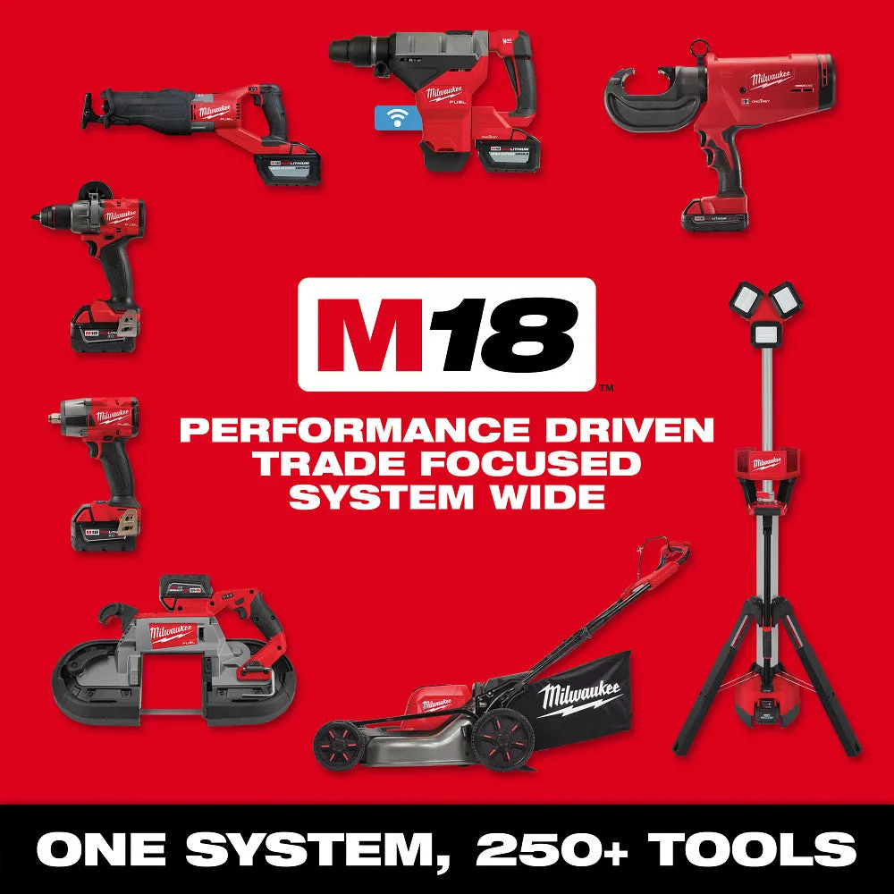Milwaukee 2909-21 M18 FUEL 18V Cordless Li-Ion Coil Roofing Nailer Kit