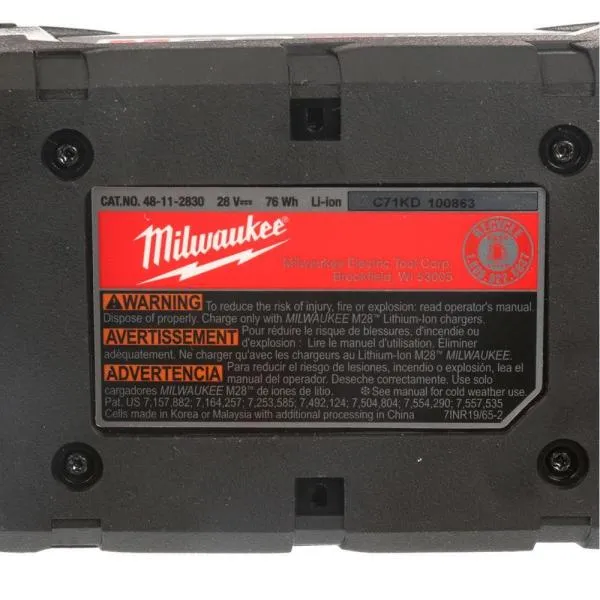 Milwaukee M28 28-Volt Lithium-Ion Battery Pack-48-11-2830