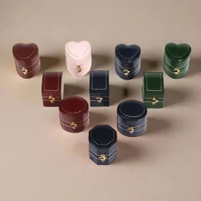 Mini Vintage Ring Box - 4 Colors