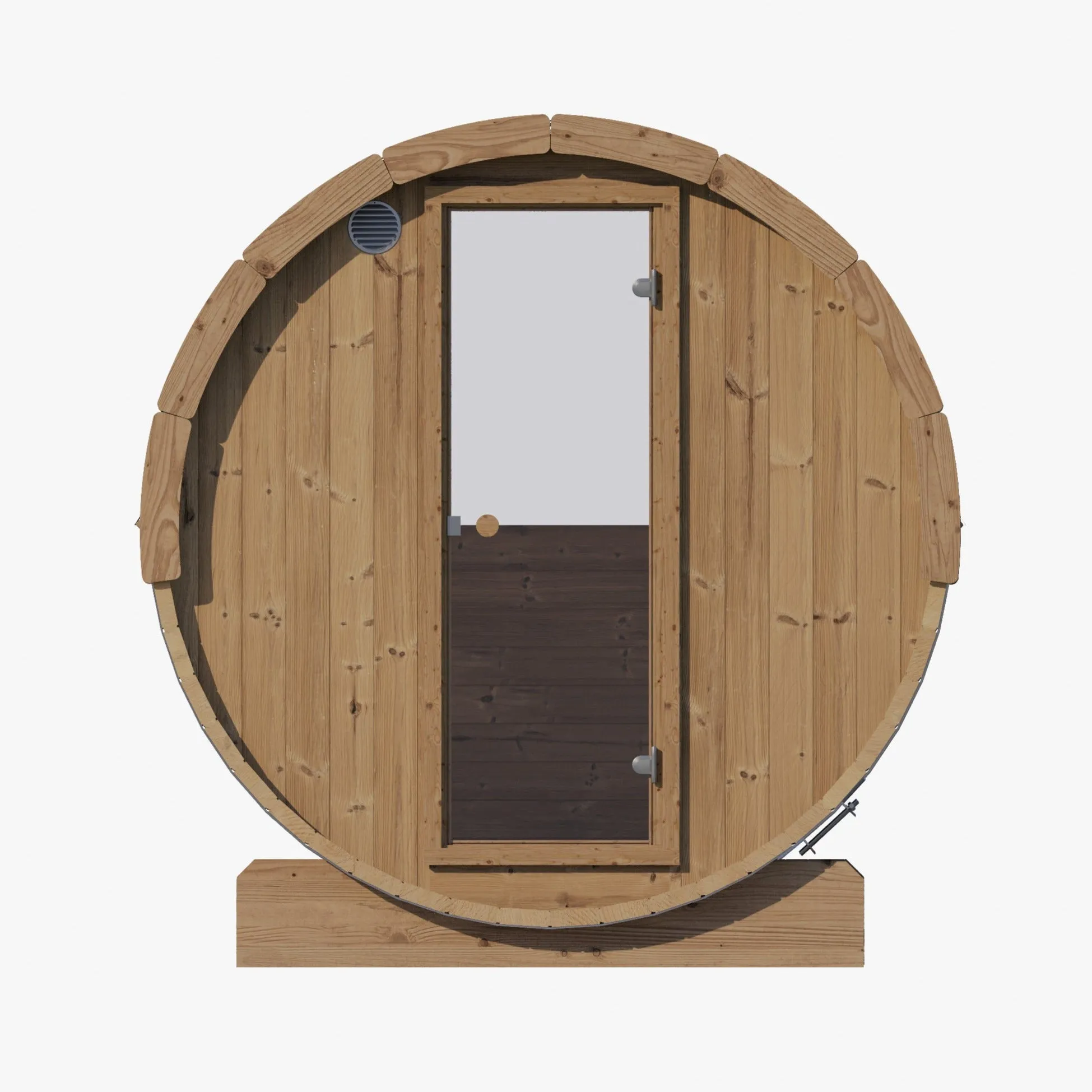 Model E8W 6 Person Barrel Sauna