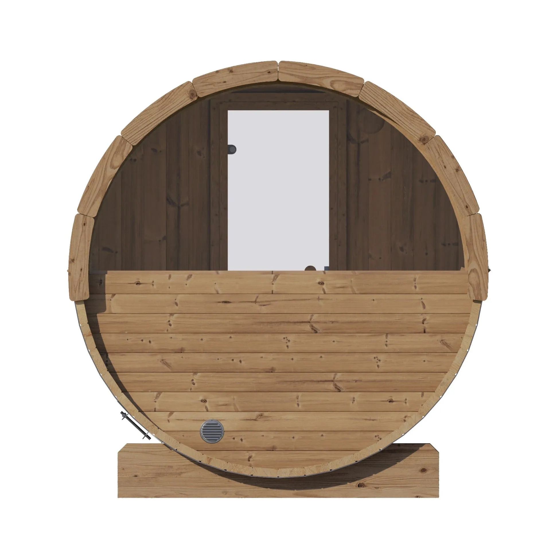 Model E8W 6 Person Barrel Sauna