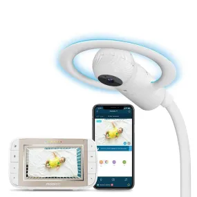 Motorola Halo  Video Baby Monitor - Infant Wi-Fi Camera with Overhead Crib Mount - 4.3-Inch Color Screen with Infrared Night Vision and Intercom (Refurbished)