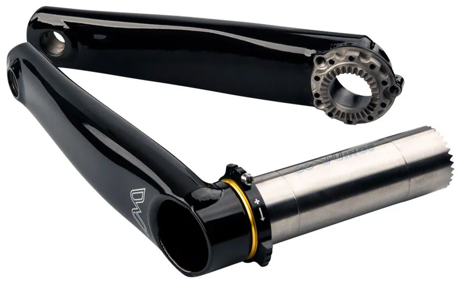 NEW Cane Creek eeWings Mountain Crankset CaneCreek Raven Titanium 175mm, Black
