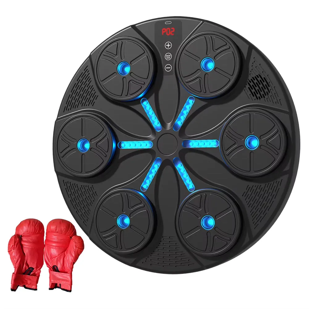 New Smart Music Boxing Machine Adult/Children Home Gym Sports Fitness Boxing Trainer Boxing Response Training Wall Target