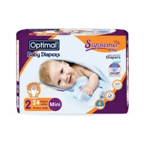 Optimal - Baby Diapers 2 Mini From 3-6 Kg