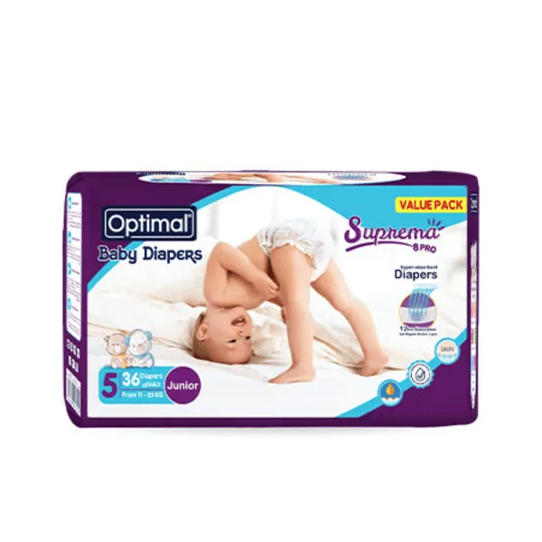 Optimal - Baby Diapers 5 Junior From 11-25 Kg