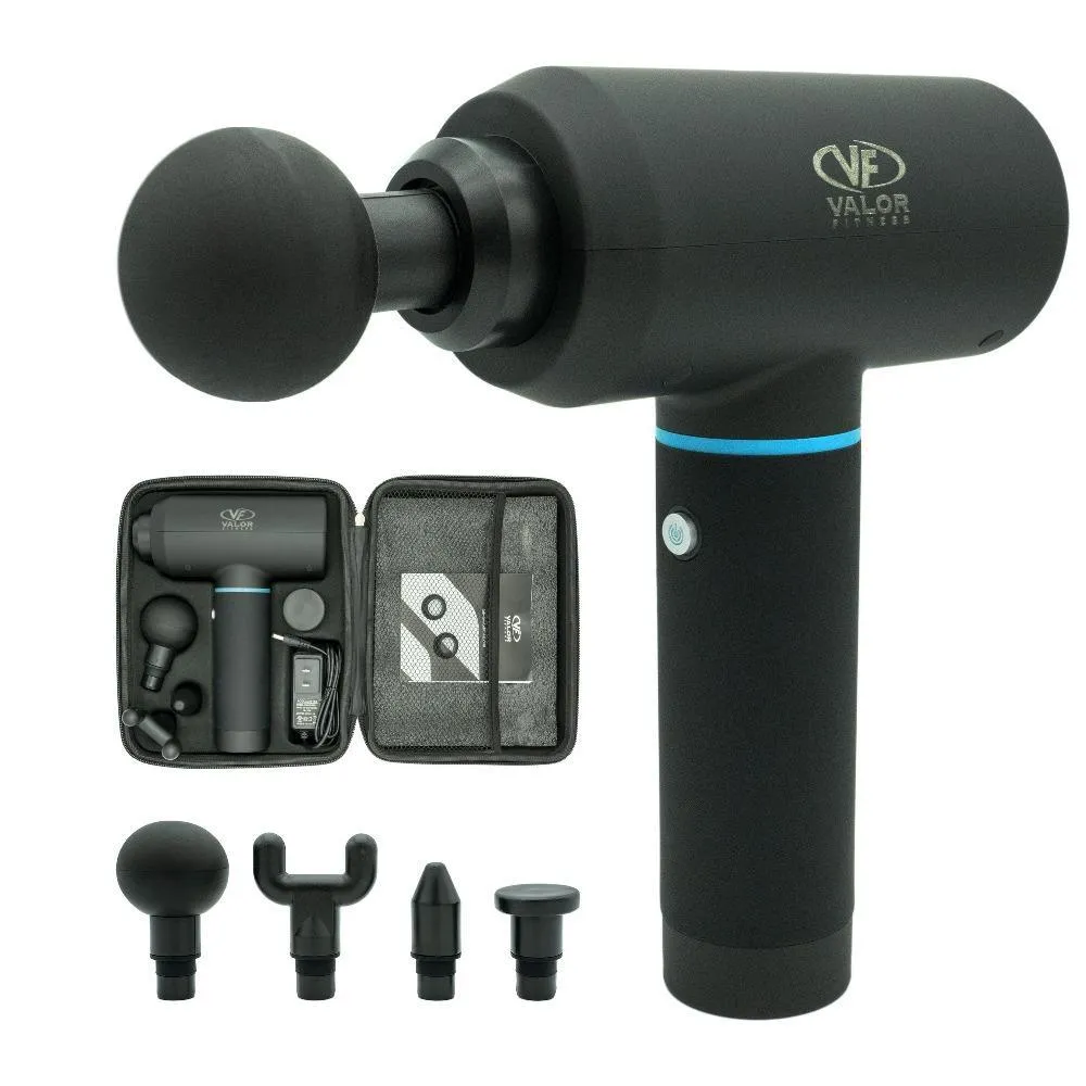 Percussion Muscle Massage Gun w/ 4 Attachments