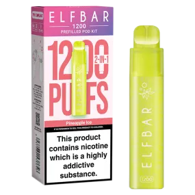 Pineapple Ice Elfbar 1200 Pod Kit