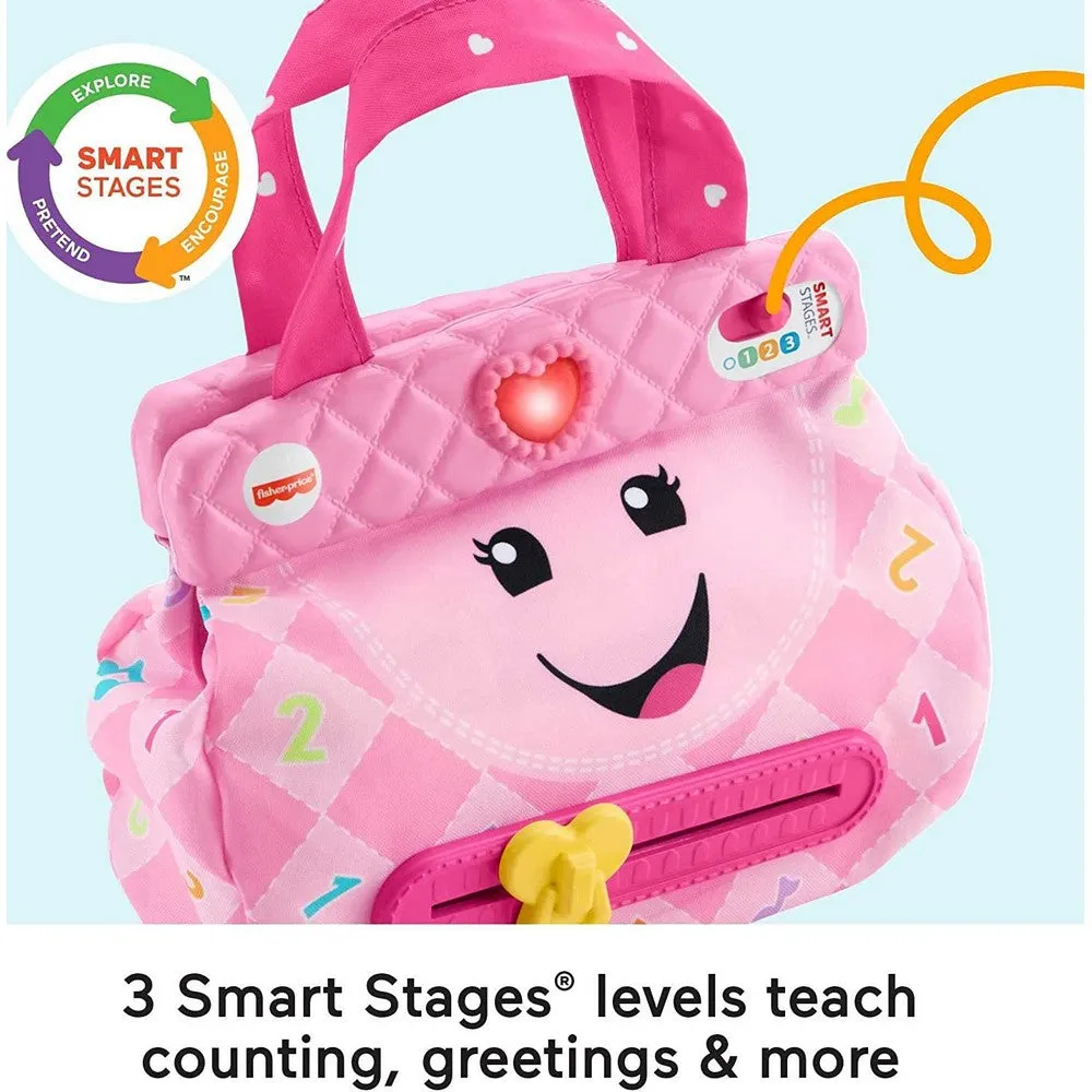 Pink Smart Purse Learning Toy With Lights & Smart Stages Educational Content