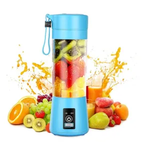 Portable Multifunction USB Rechargeable Electric Juicer for Smoothie and Protein Shakes Fruit Mixer