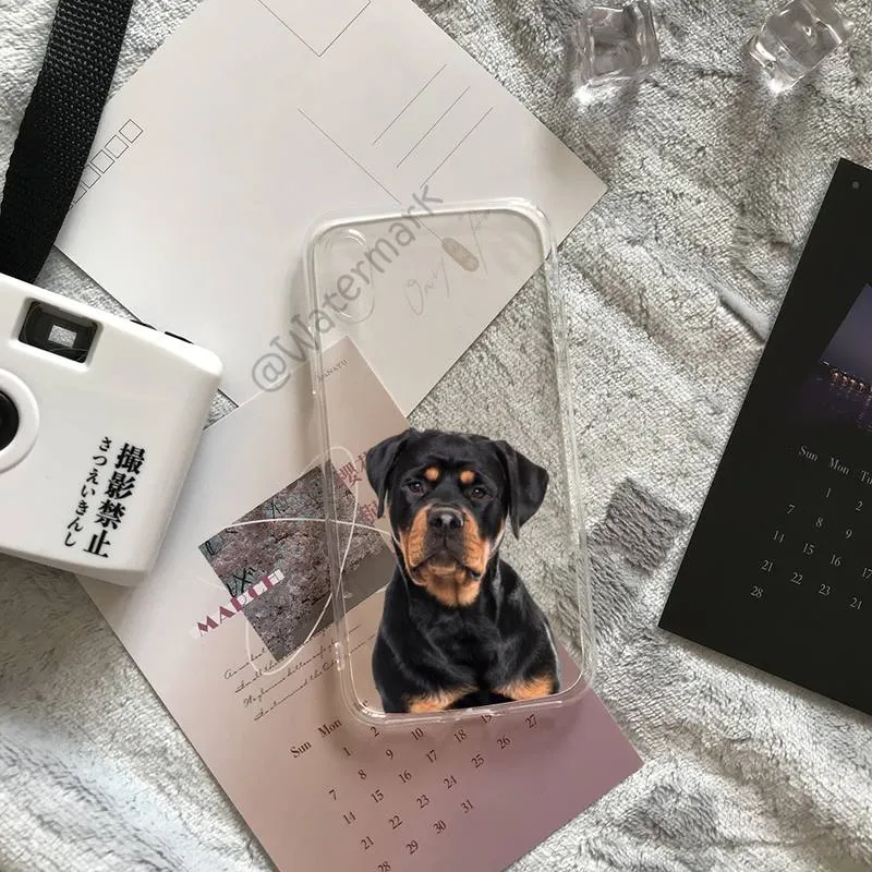 "Toby the Rottweiler" Phone case