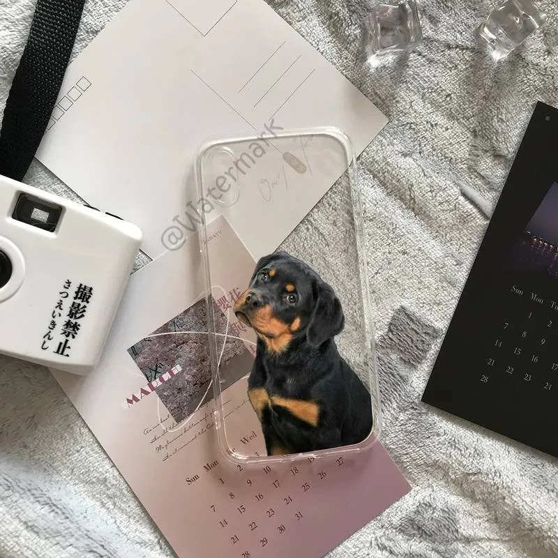 "Toby the Rottweiler" Phone case