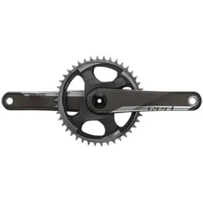 RED 1 AXS Bicycle Crankset - 170mm, 12-Speed, 40t, 8-Bolt Direct Mount, DUB Spindle Interface, Natural Carbon, D1