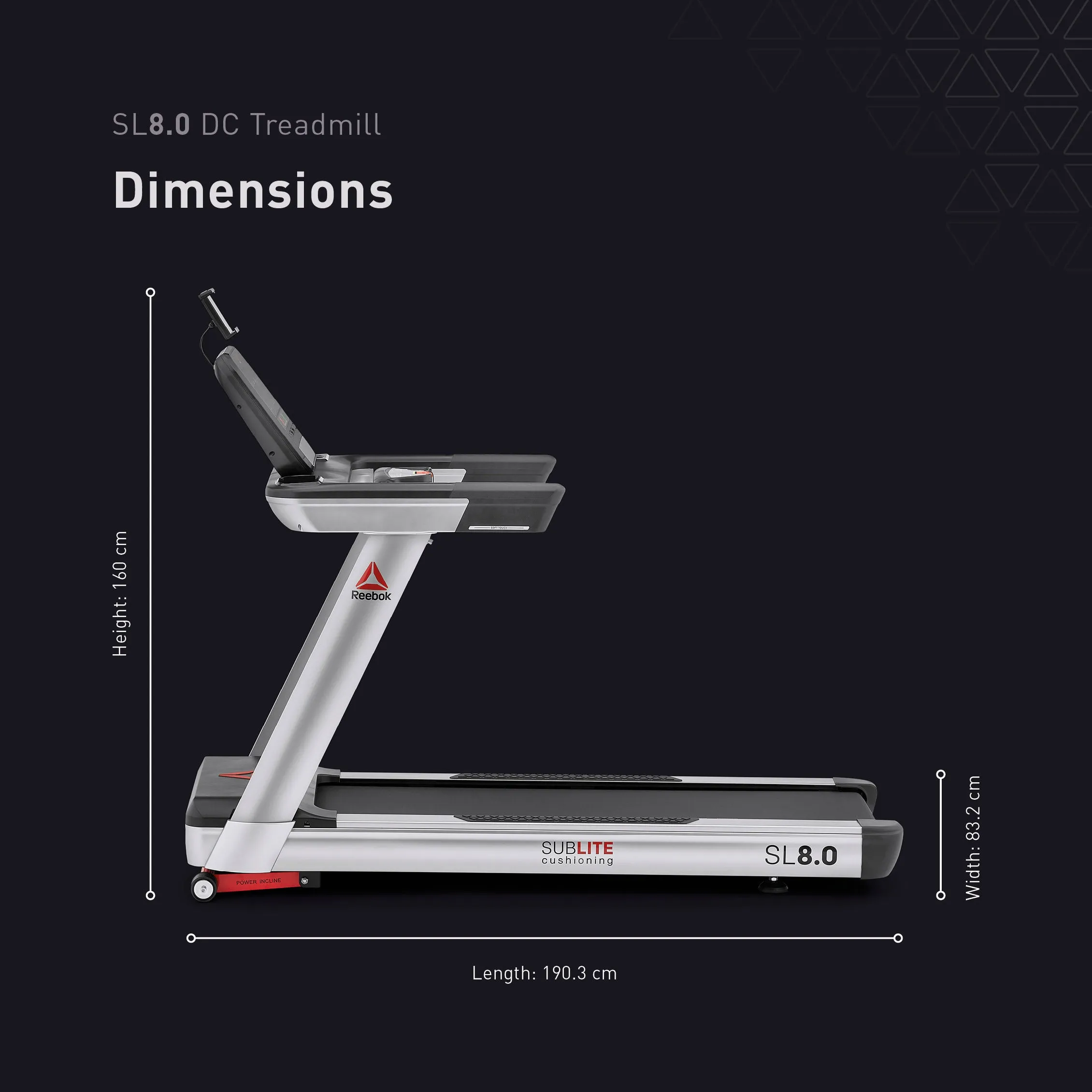 Reebok SL8.0 Treadmill