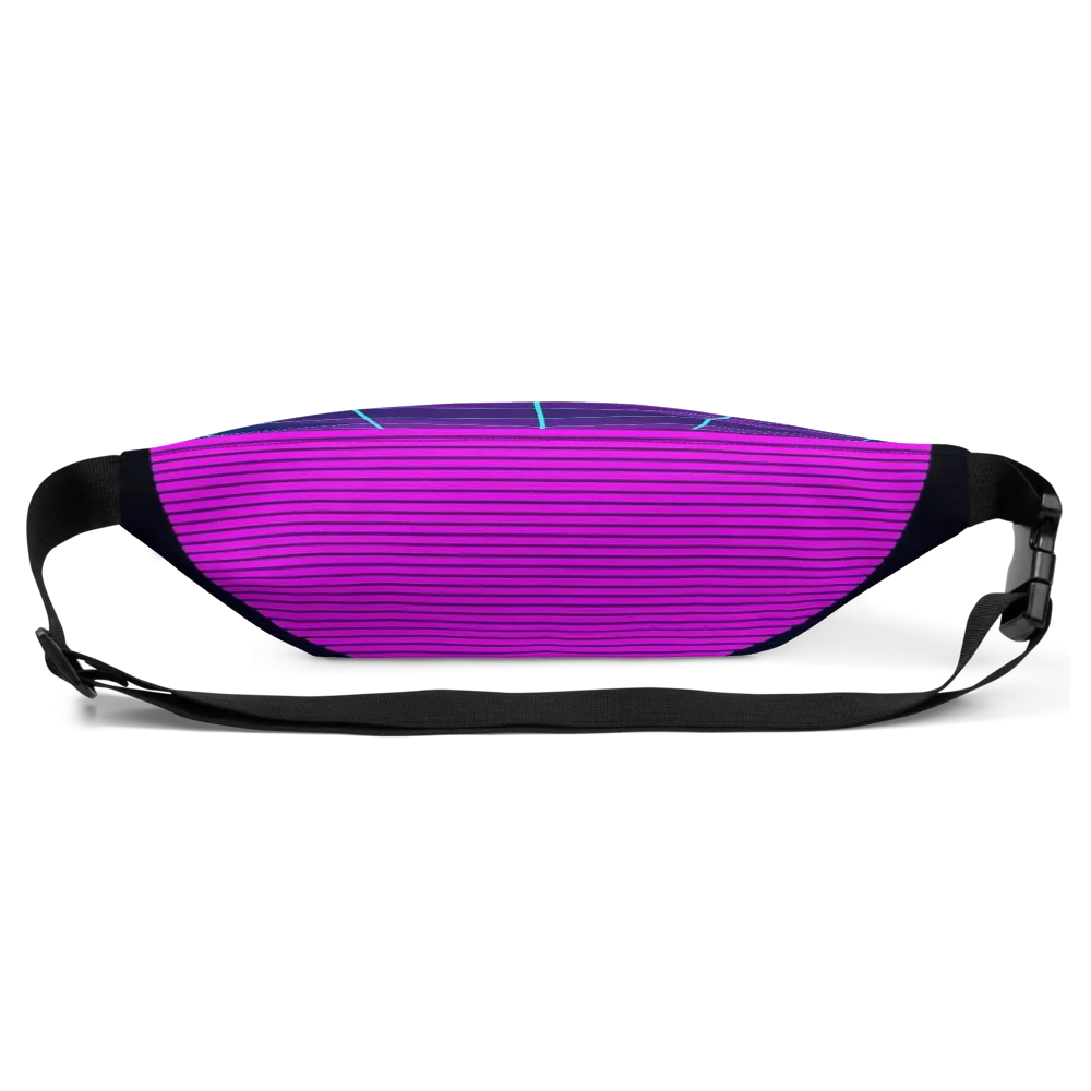 Shark Pit Synthwave Fanny Pack