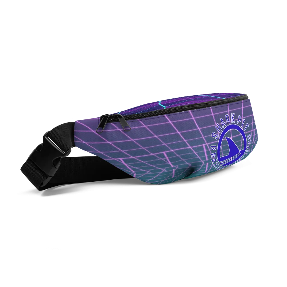Shark Pit Synthwave Fanny Pack