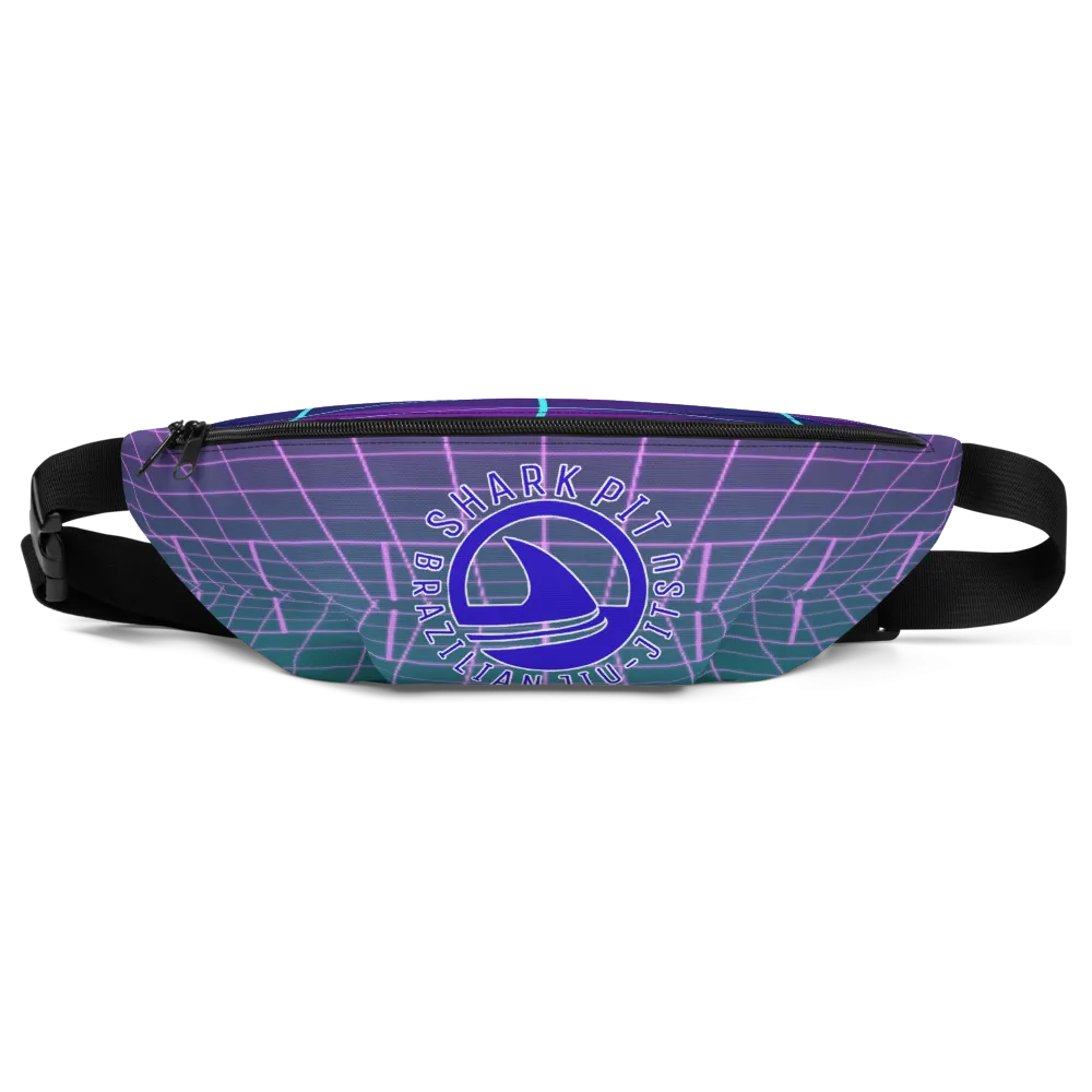 Shark Pit Synthwave Fanny Pack