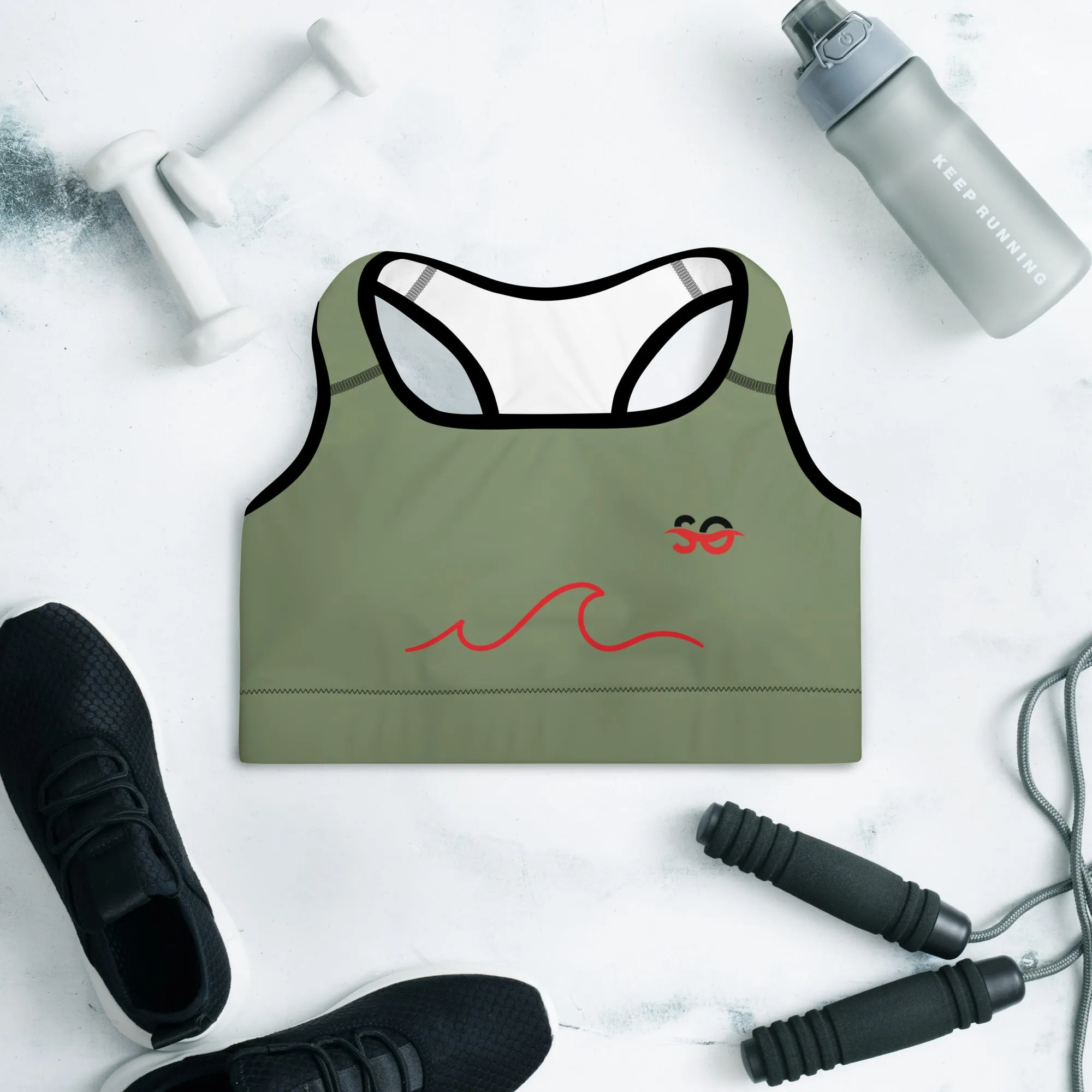 Shoreline Offroad Custom Padded Sports Bra