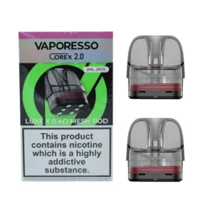 SPECIAL!!  Vaporesso - Luxe X 2ml Pods 0.4Ω - Pack of 2