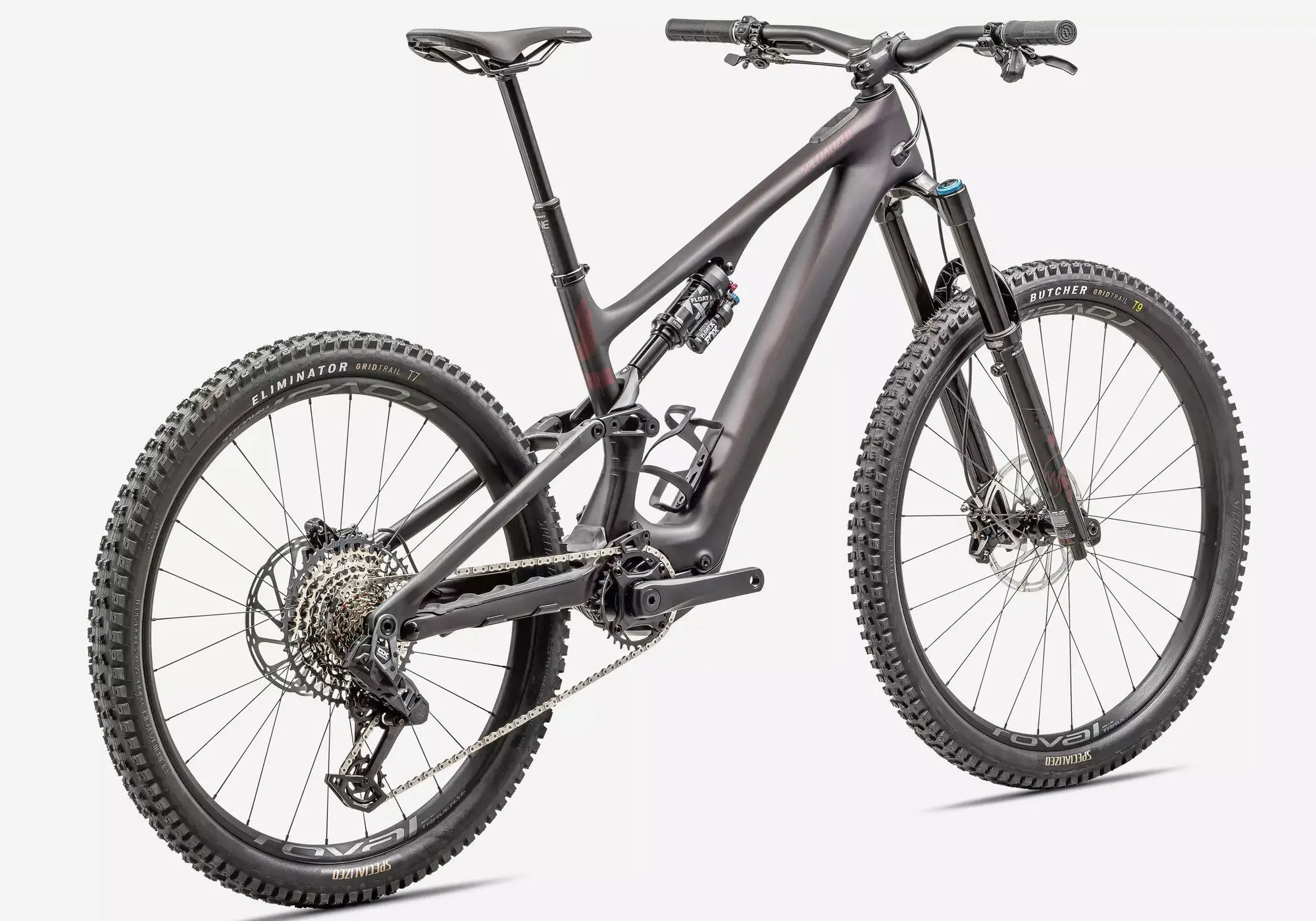 Specialized Turbo Levo SL Expert Carbon, Unisex Electric Mountain Bike - Satin Red Tint Over Carbon